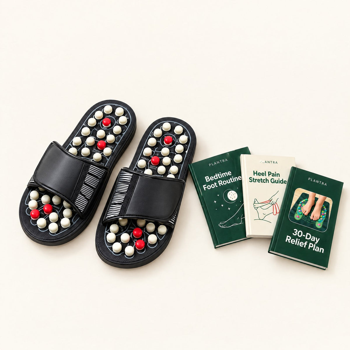 Relax Set: acupressure slippers and 3 free guides